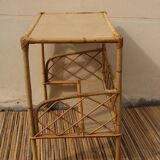Rattan desk
