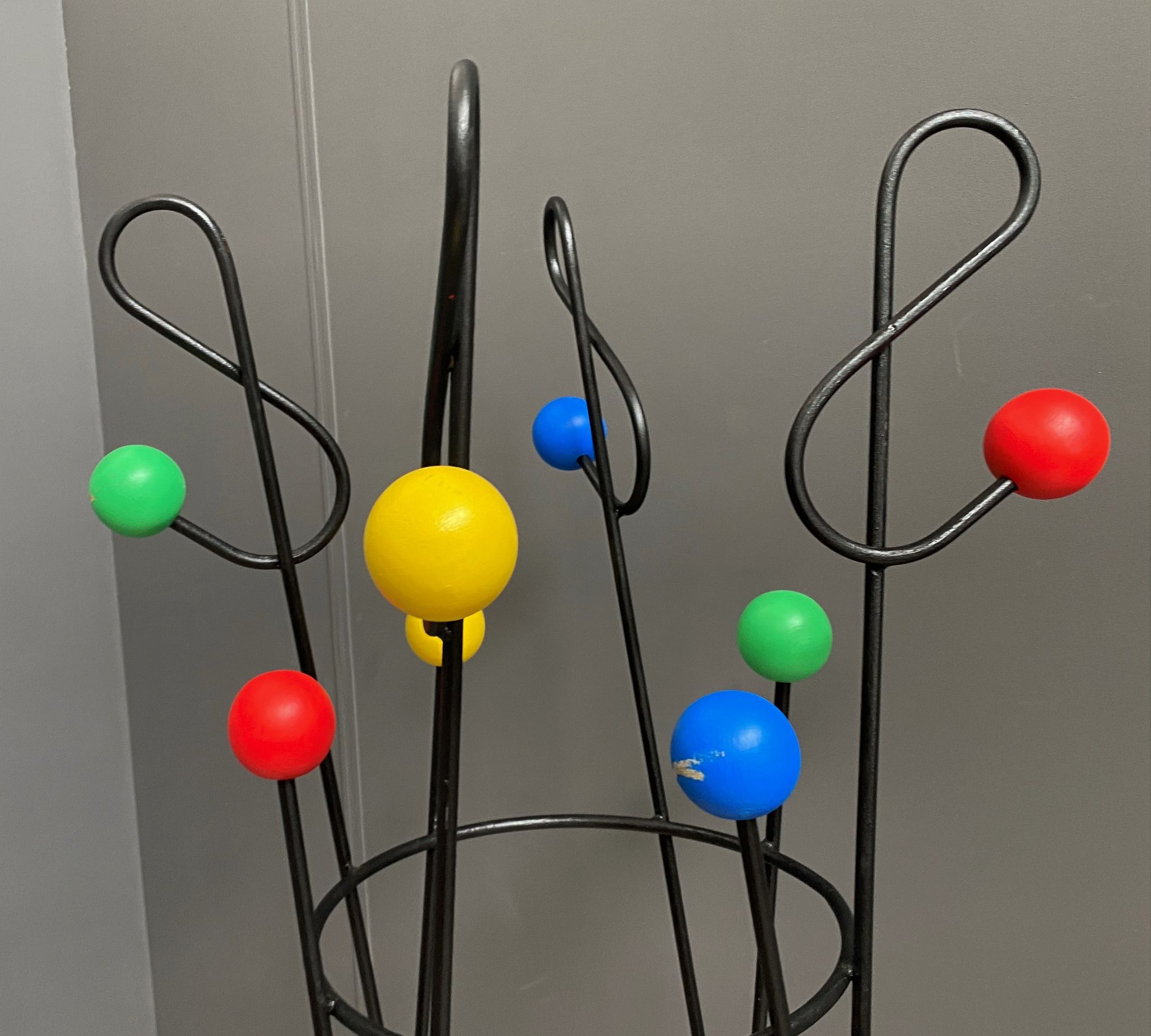 Mid century coat rack, 1950s