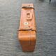 Old leatherette suitcase