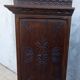 Breton style bonnetière wardrobe in natural wood