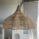 Suspension en rotin en forme de fleur, tulipe, corolle H1m D1m50