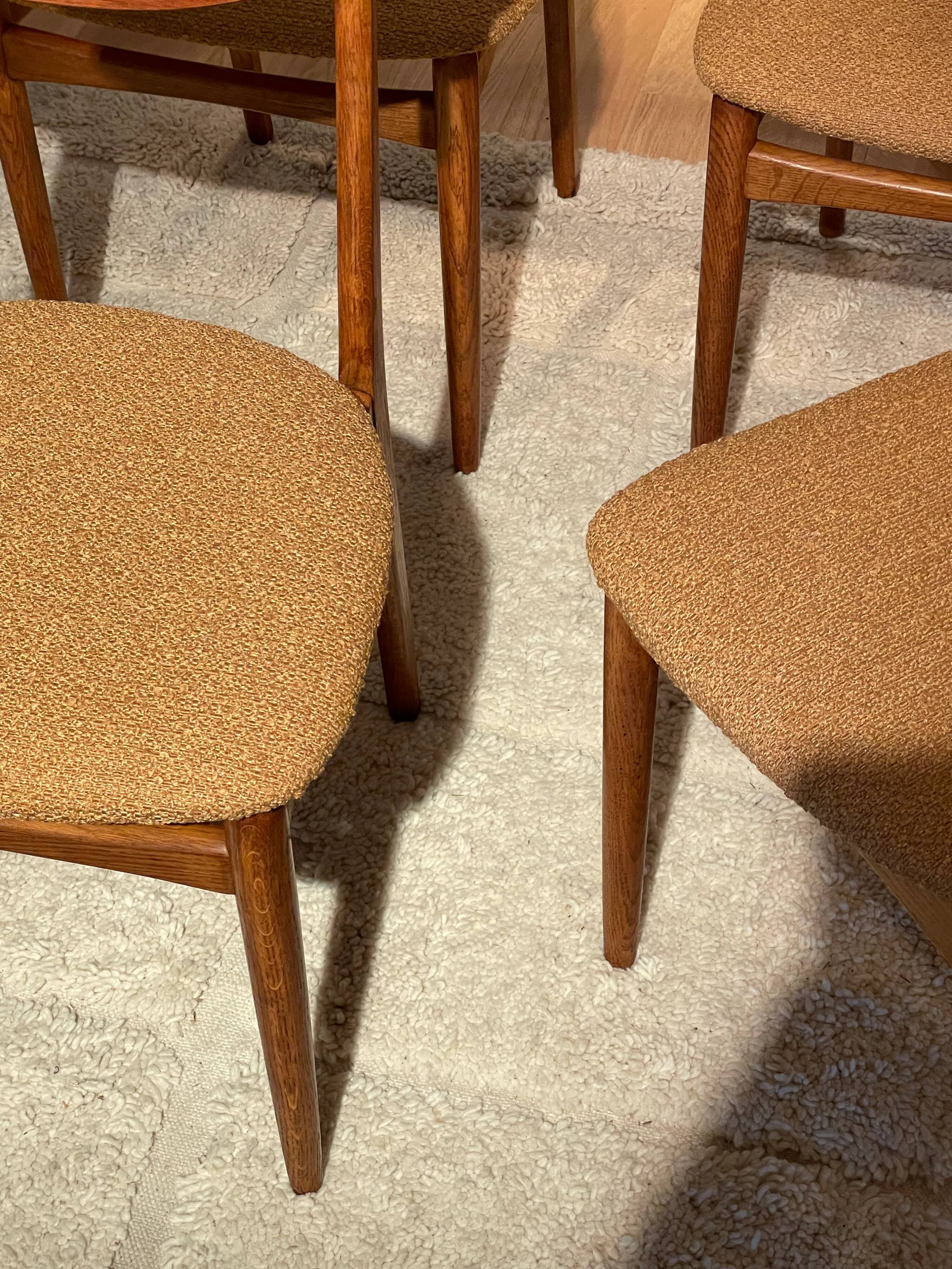 Chaise scandinave vintage « Rosa » (6 disponibles)
