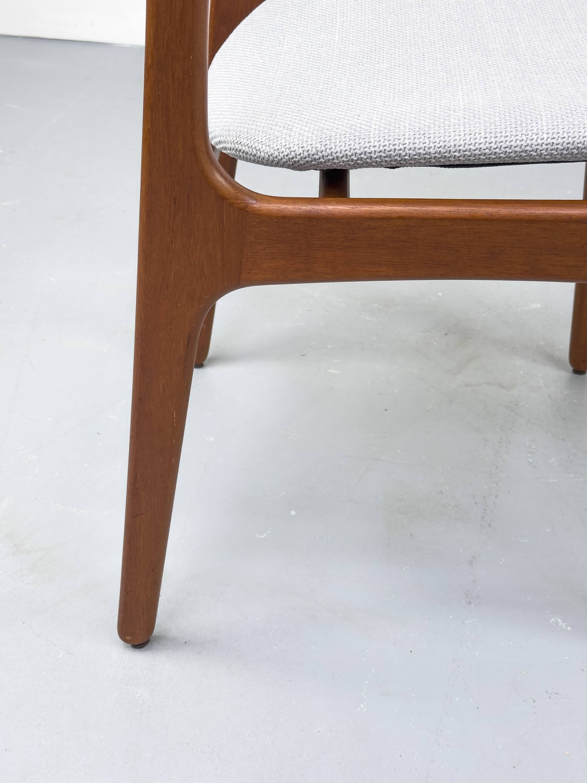 Danish Teak Dining Chairs by Erik Buch for OD Møbler, 1960s, Set of 4