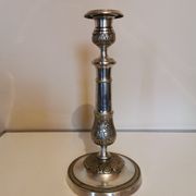 Silver-plated candlestick