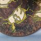 Biot: large ceramic dish painted with horses vintage 50s-60s 39.5 cm C036