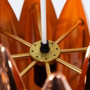 Copper suspension "Kastor" by Jo Hammerborg for Fog & Mørup