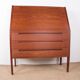 Danish Teak Secretary Desk by Kai Kristiansen for HJN Mobler 1960.
