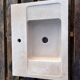 Molded stone sink