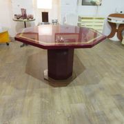 Red and gold laquered table