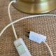 Vintage brass lamp