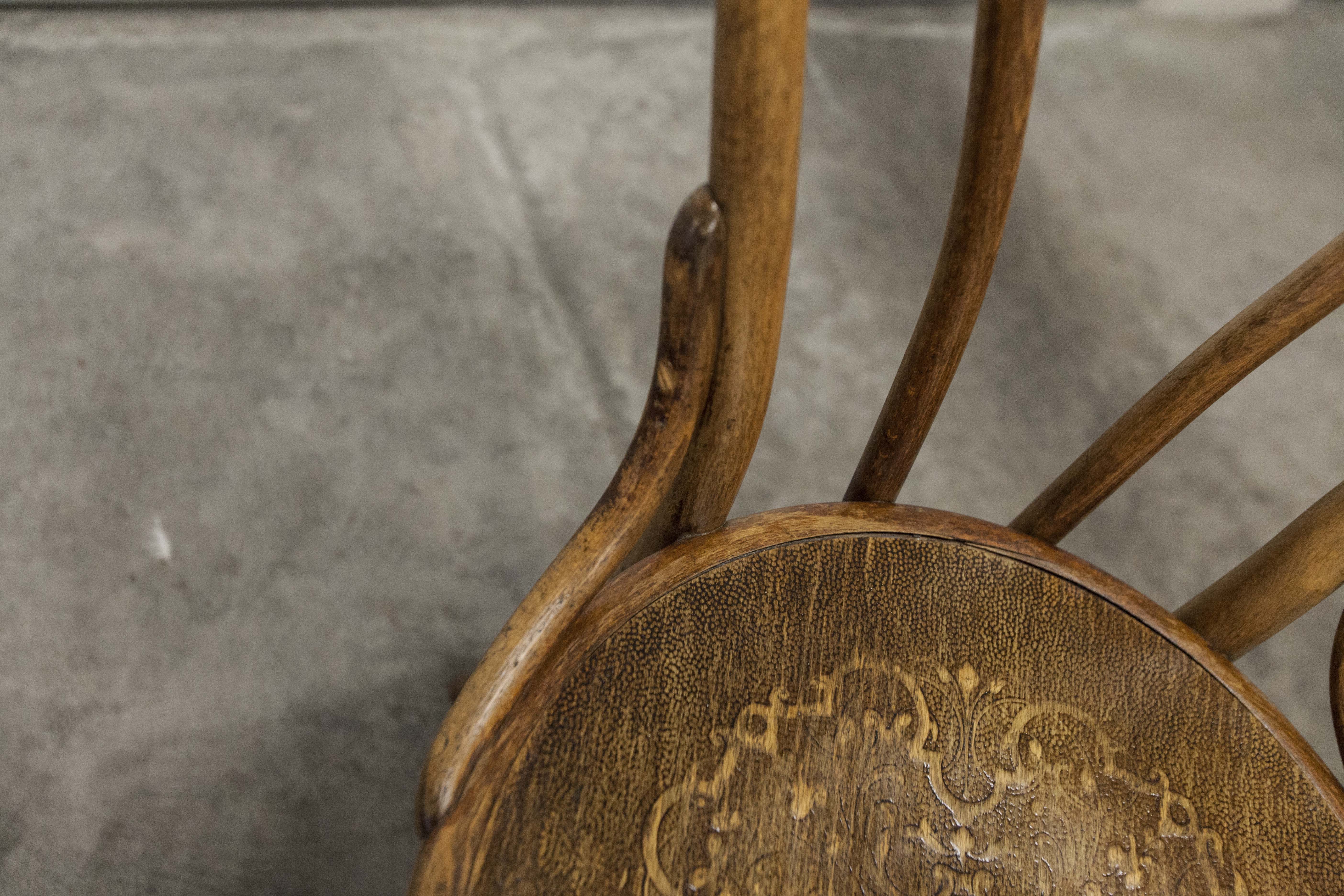 Thoet chair signed seating pressing