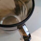 Smoked glass water service
