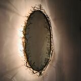 Mirror re-illuminated by Palme and Walter, Germany 1950's