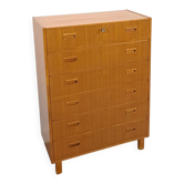 Commode avec 6 tiroirs profonds en provenance de Suède.