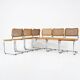 Set of 6 Style B32 Dining Chairs by Marcel Breuer