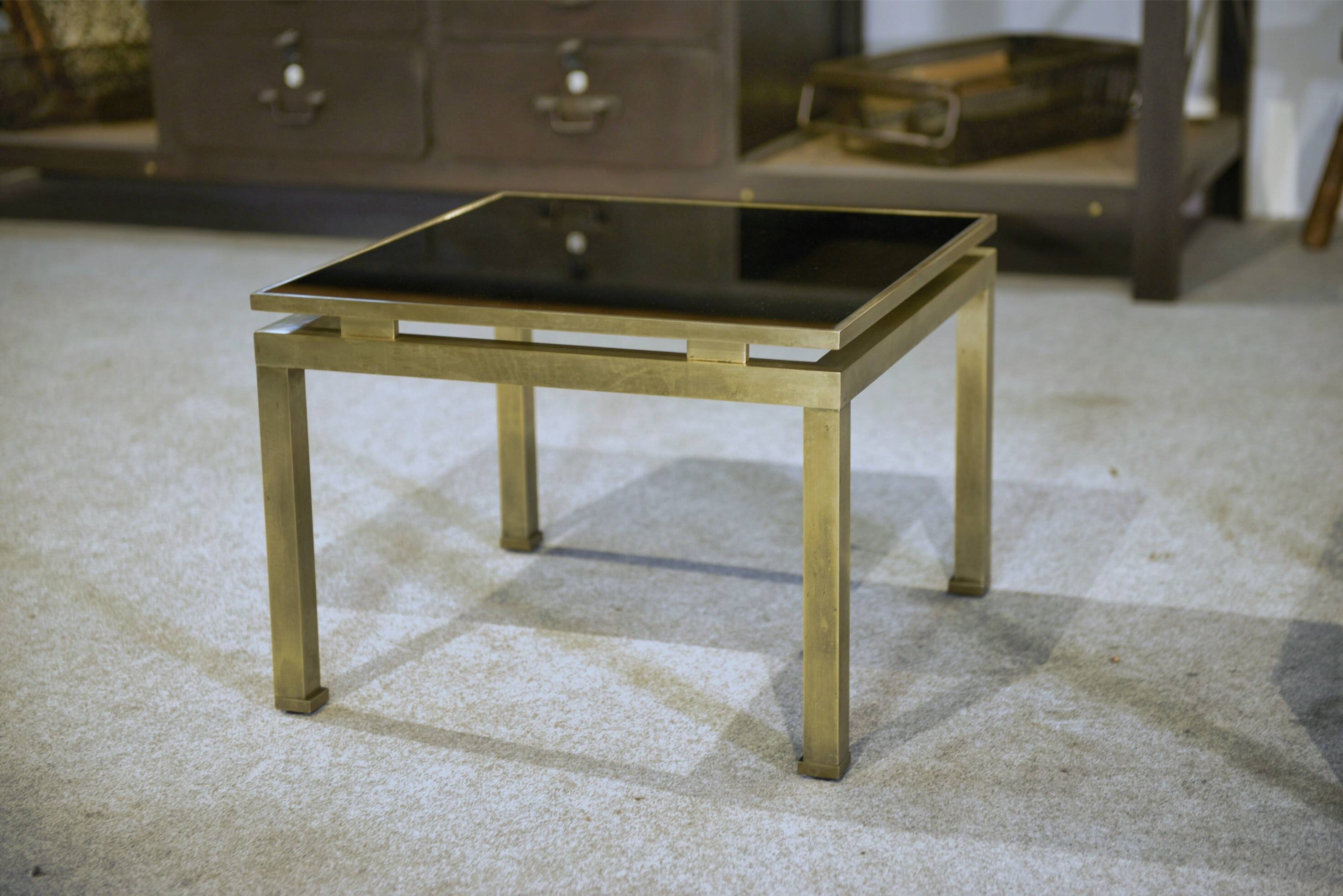 Paire de tables basses Guy Lefevre 1960’s