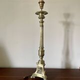 Old church tripod lamp base