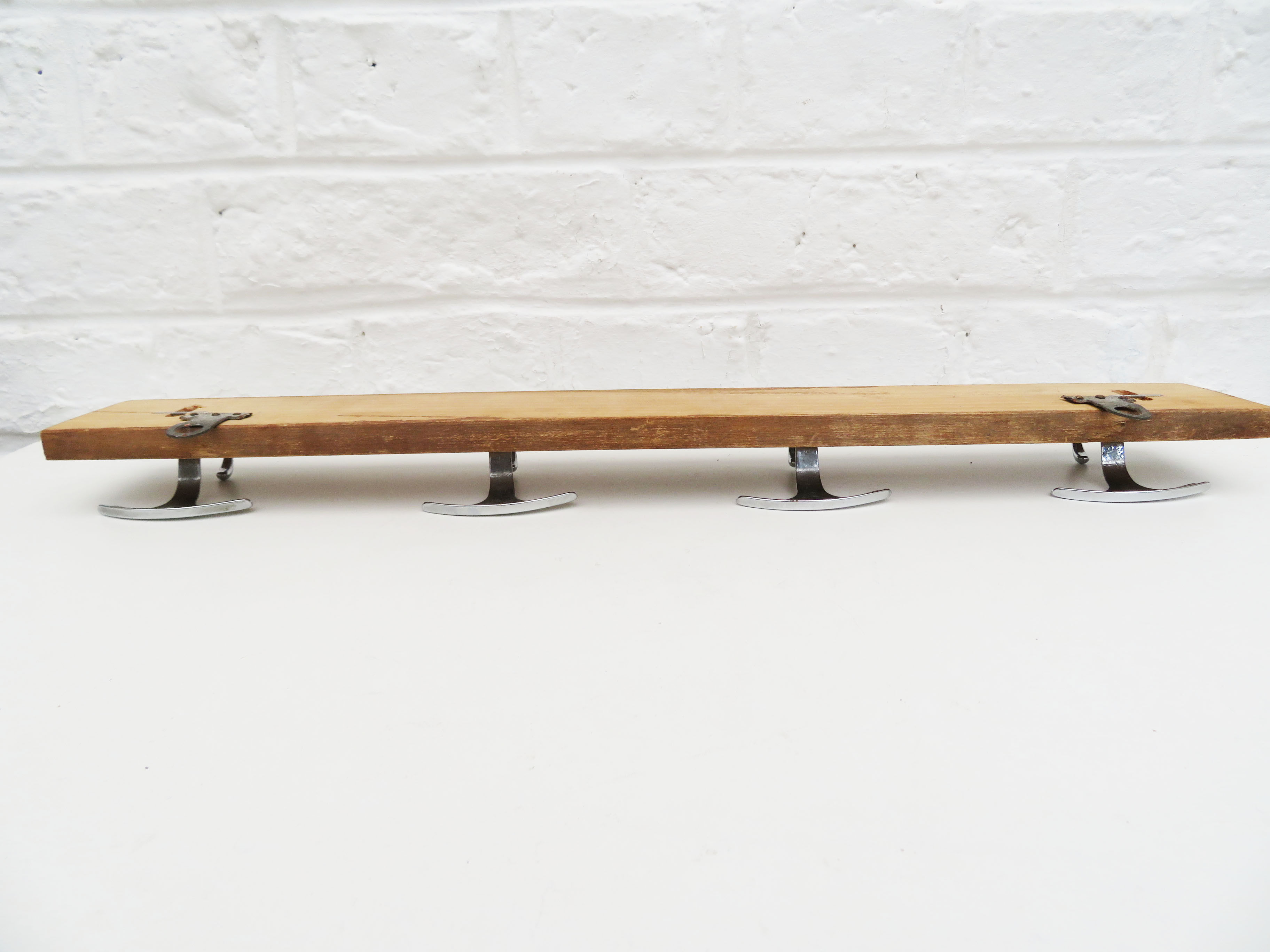 Vintage wood wall hanging Coat Rack