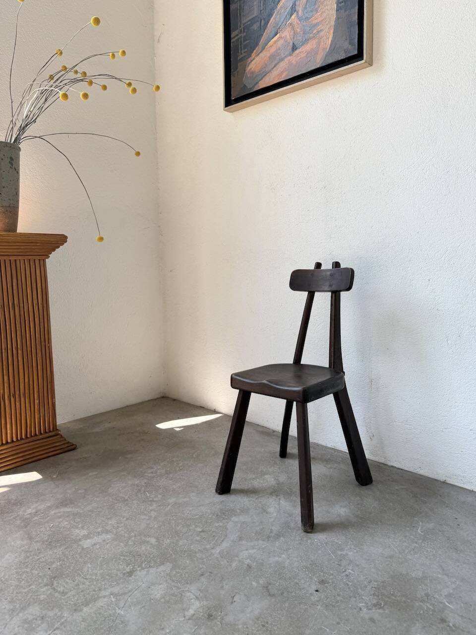 Brutalist children's chair 1900