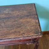 XVIIth century oak table brutalist style