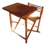 Foldable school desk from the 70s.