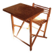 Foldable school desk from the 70s.