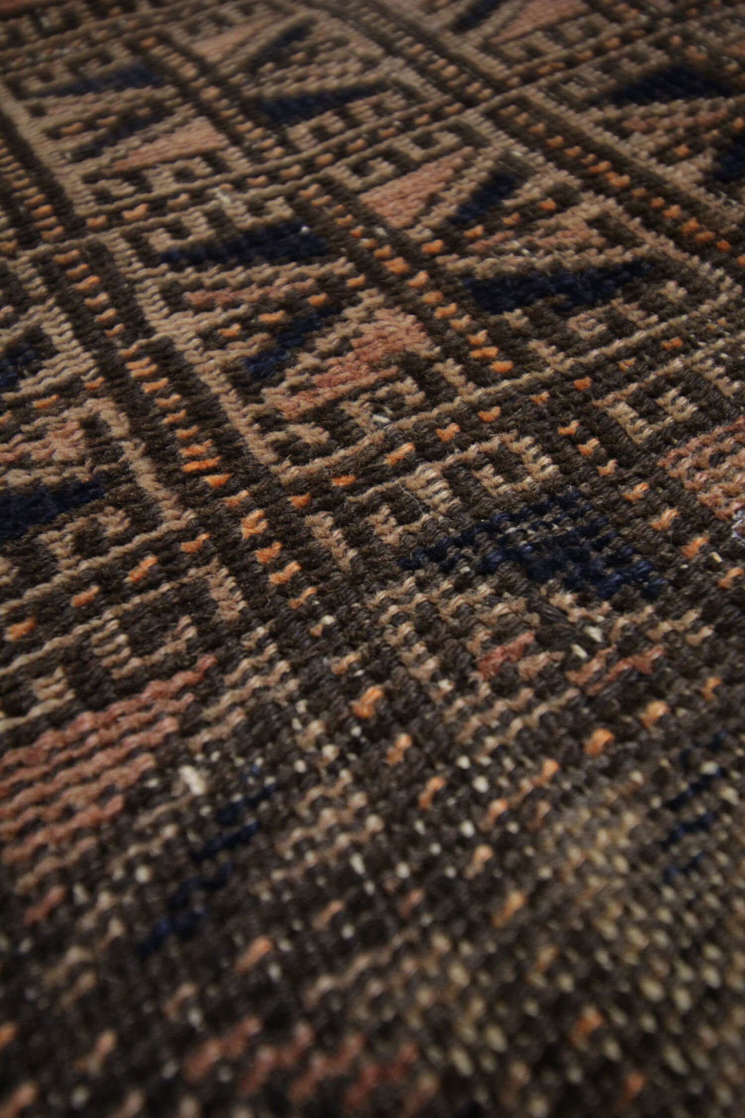 Handmade afghan balouch area rug - 79x118cm