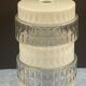Lampshade, vintage ceiling lamp 1970 geometric decoration
