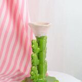 Ceramic candle holder / jewelry holder - Peony model