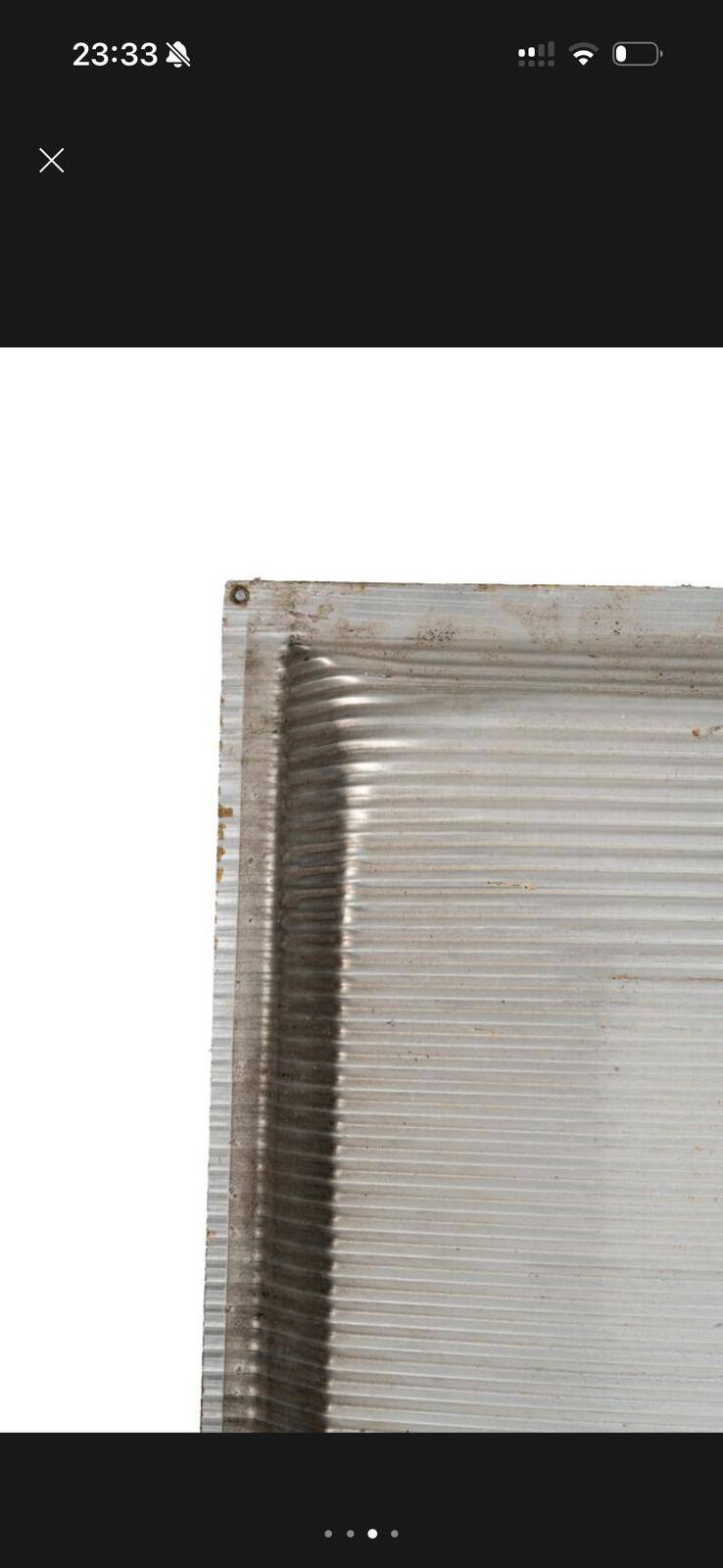 Jean PROUVÉ - Panneau de façade Aluminium gaufré