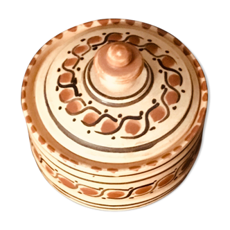 Bonbonniere artisanale poterie émaollée