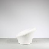 Pierre Paulin “Mushroom” Chair with Stool for Artifort, Netherlands 1960