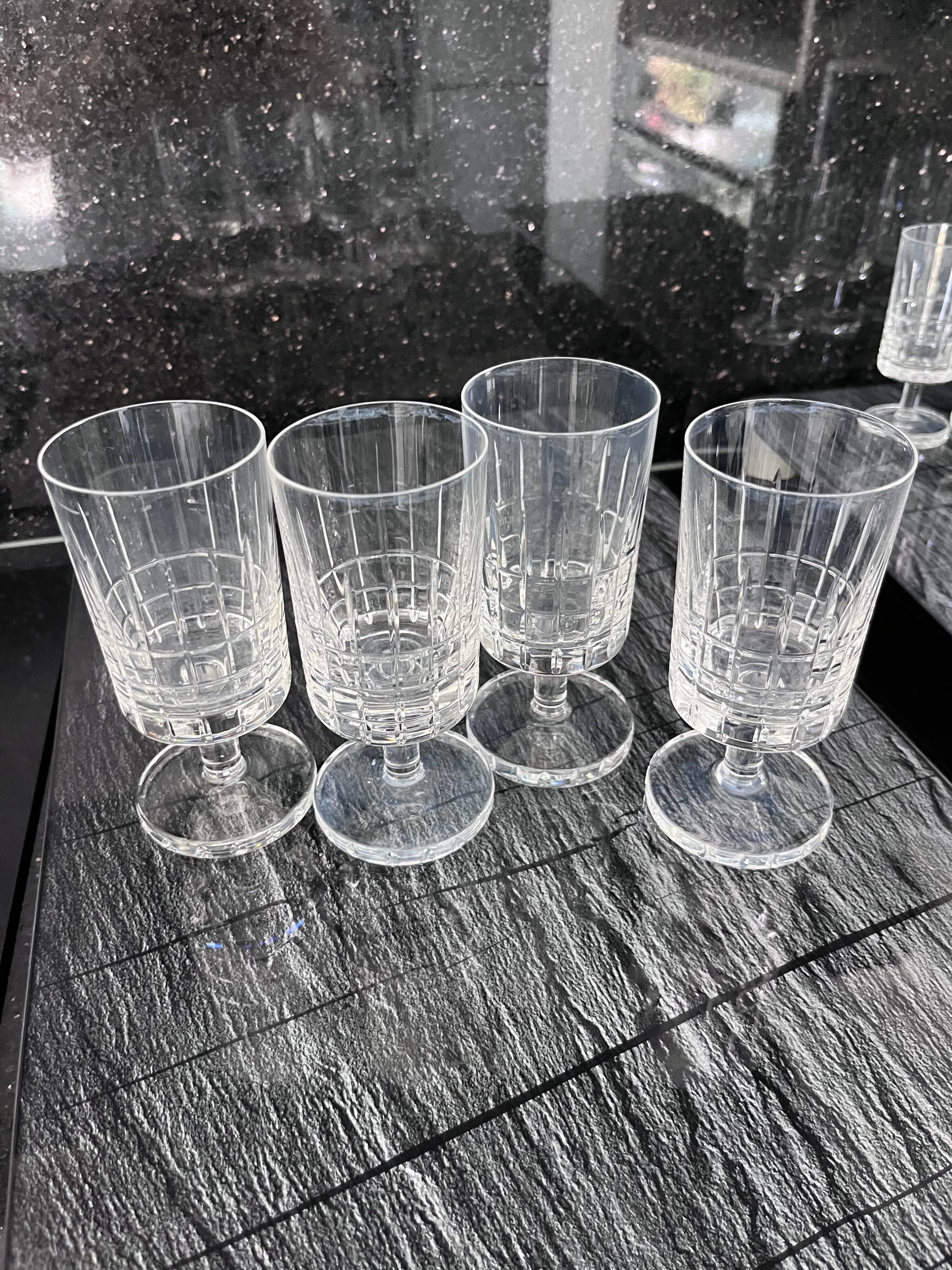 Verres en cristal