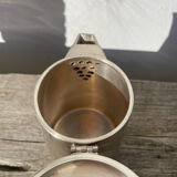 Art Deco silver-plated metal teapot