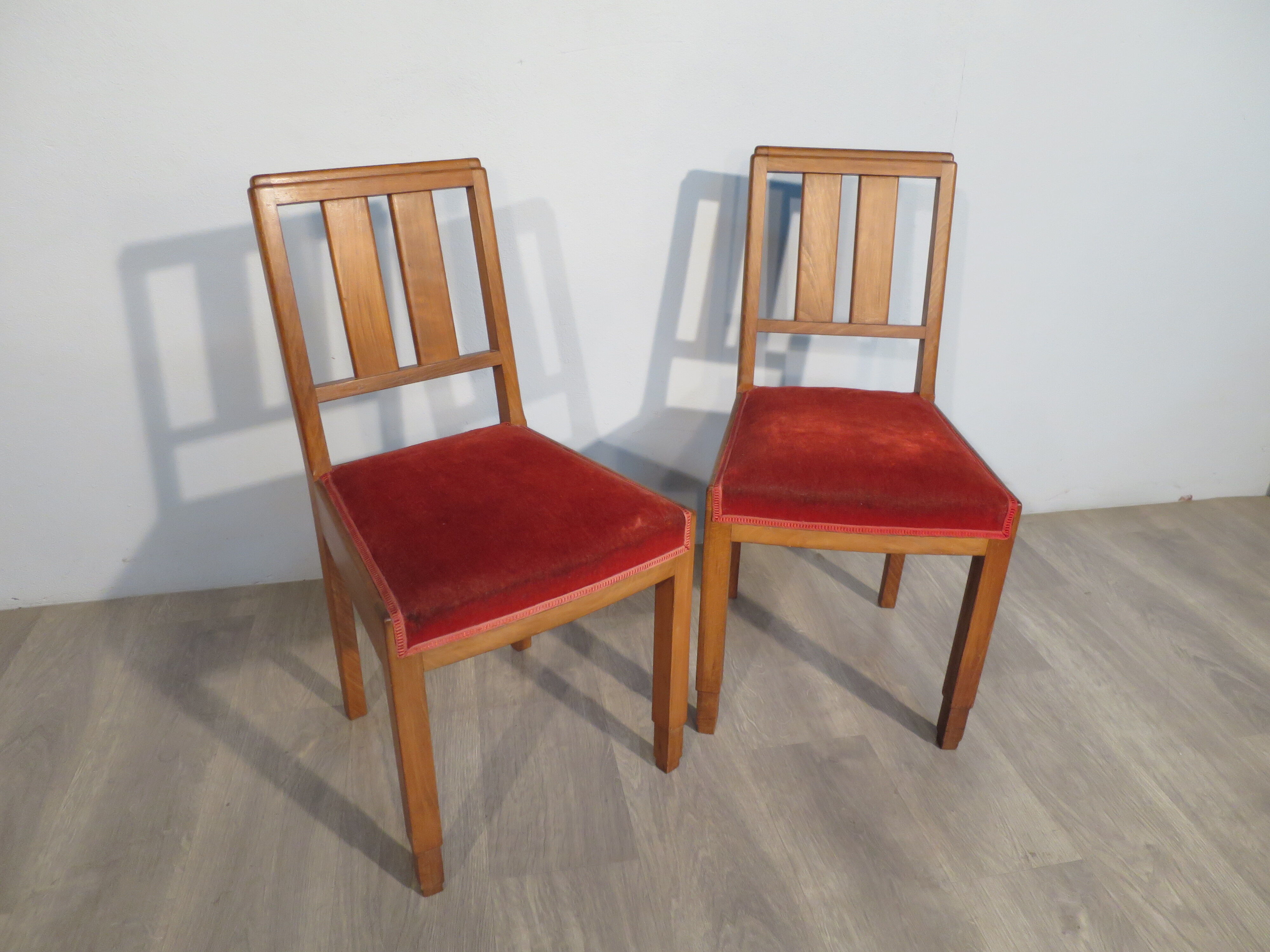 Pair of art deco chairs