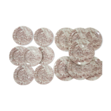 X14 Luneville English style flat plates