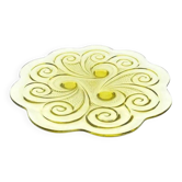 K4R Huta Józefina Assiette Citron ART DÉCO