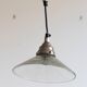 Suspension en verre vintage