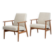 Fauteuil Lisek Mid-Century – Original vintage des années 1960 restauré par Henryk Lis