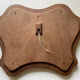 art nouveau  antique wooden double picture frame