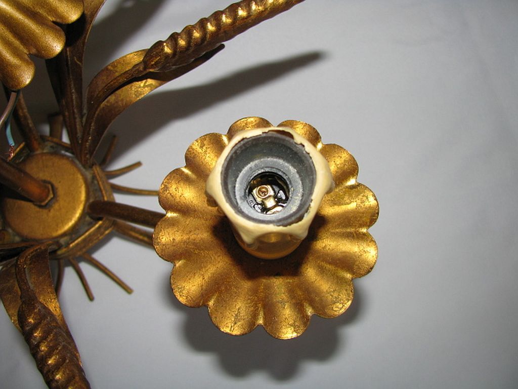 Lustre par Hans Kögl Allemagne années 60