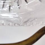 French Art Deco Cut Crystal 'Mushroom' Table Lamp, 1920s