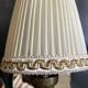 Paire d'appliques miroir et laiton années 50-60