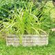 Jardinière rectangulaire vintage