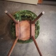 Beautiful wooden chair moumoutte 1960