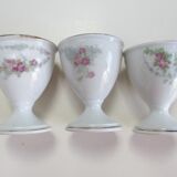 Coquetiers anciens en porcelaine