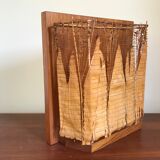 Pair of sconces in vegetable leaves