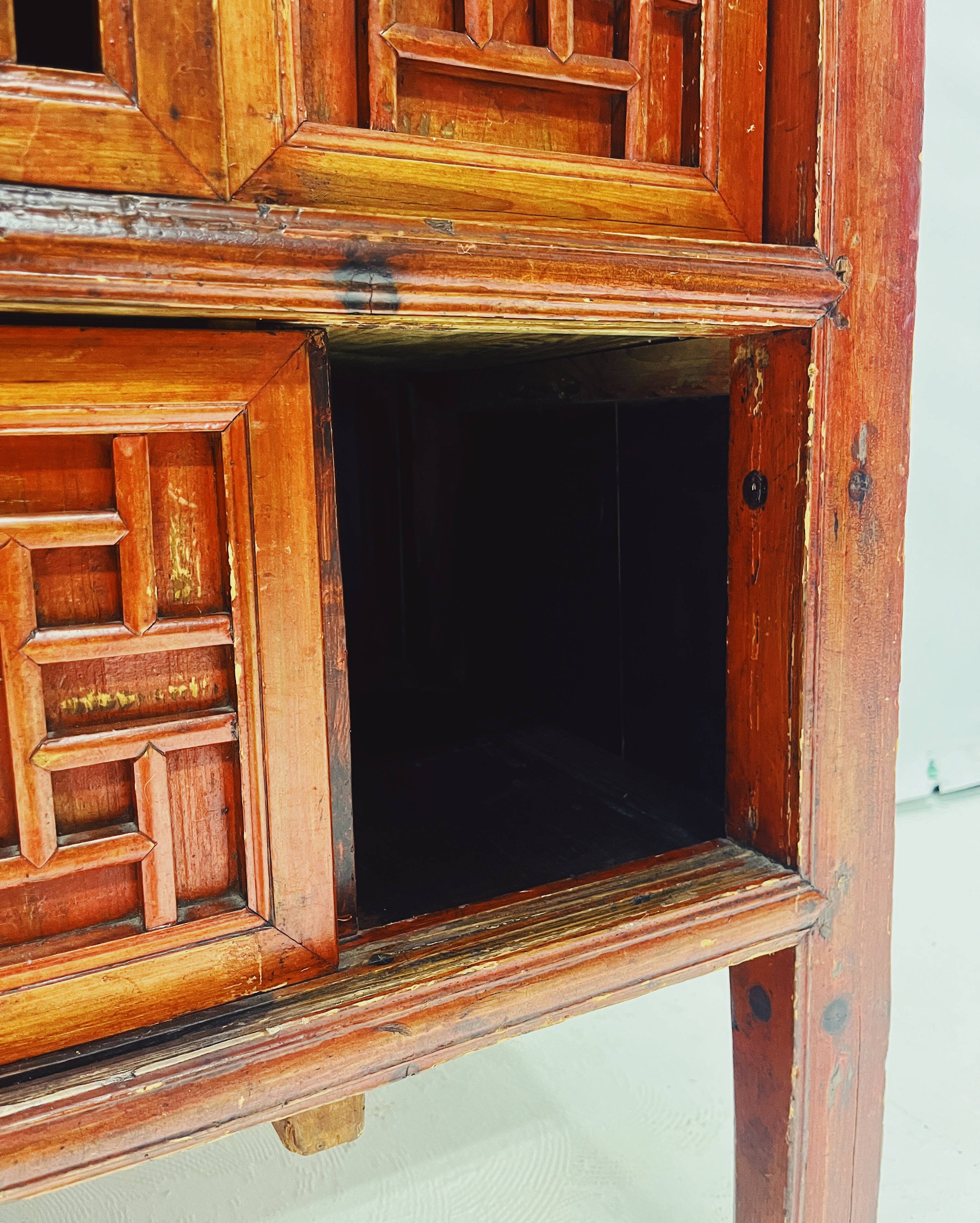 Antique Chinese wooden cabinet