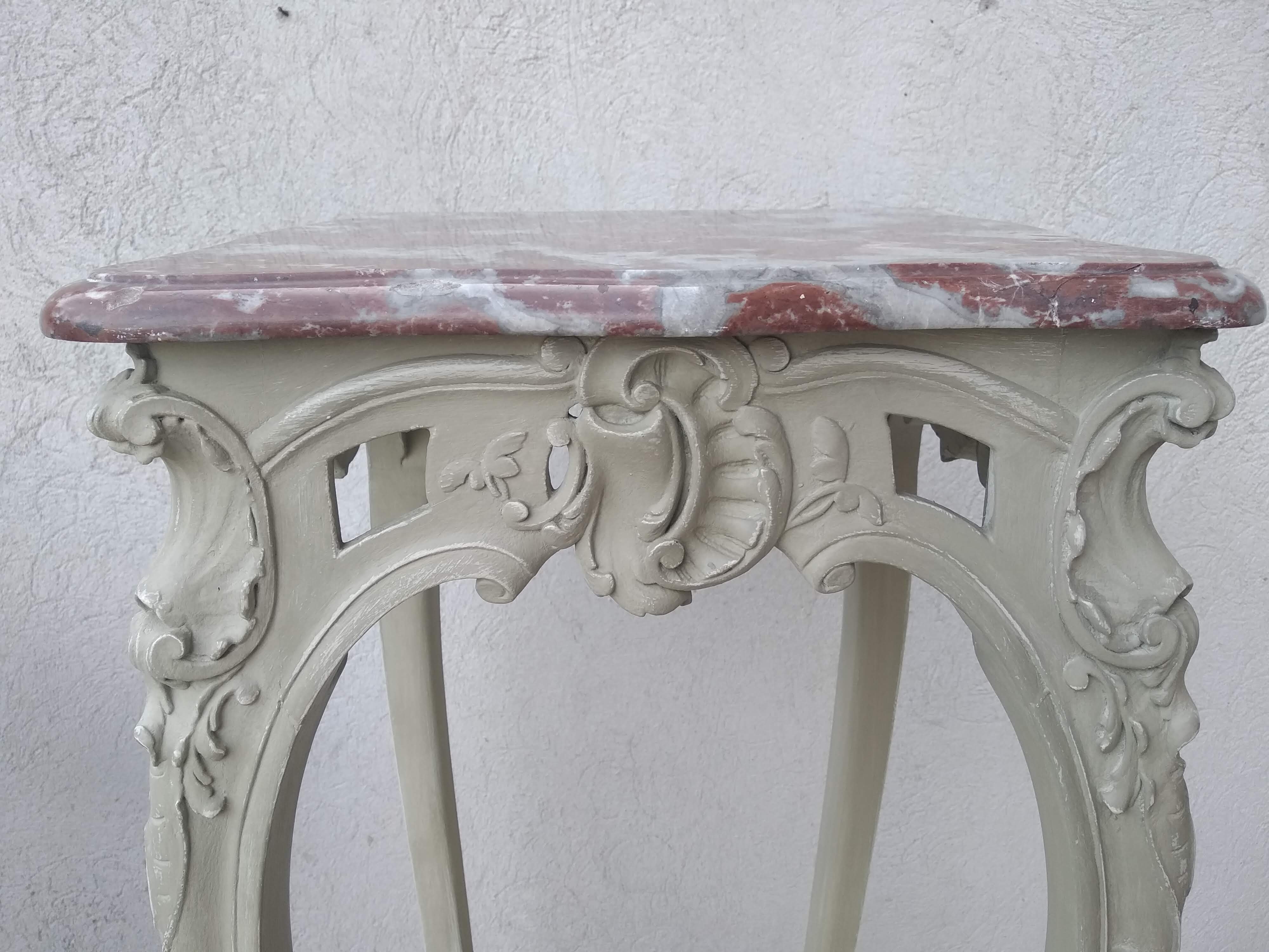 Salon Louis XV with double patinated cannage