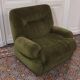 Fauteuil vintage en velours